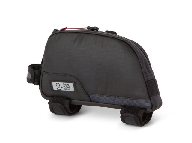 Two Wheel Gear - Bicycle Top Tube Bag - Black -Recycled Fabric