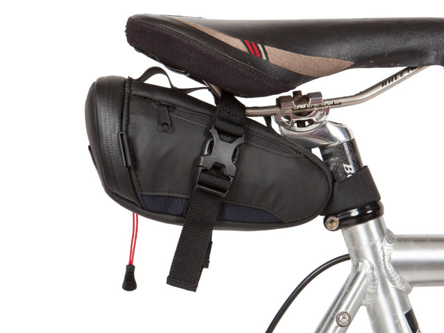 Two Wheel Gear - Bike Seat Pack Small - Recycled Black Poly Ripstop