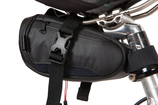 Two Wheel Gear - Bike Commute Seat Pack - Small - Black - Recycled Material