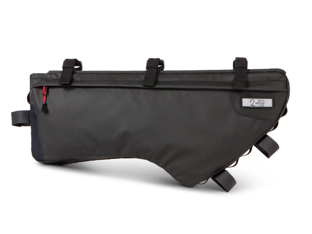 Two Wheel Gear - Mamquam Bike Frame Bag - Black - Recycled Fabric