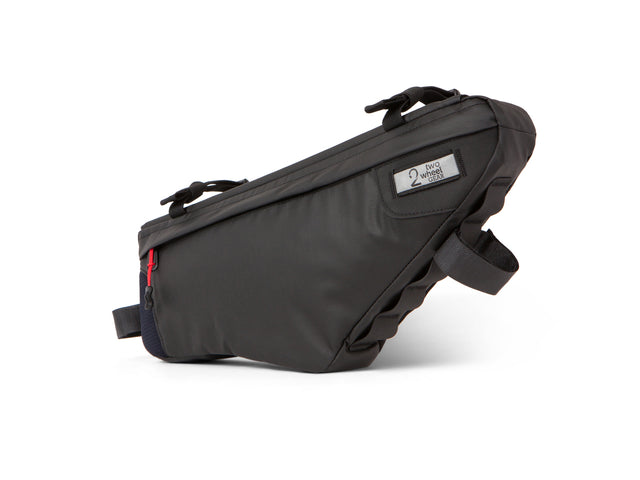 Two Wheel Gear - Bike Frame Bag - Black Recycled Fabric