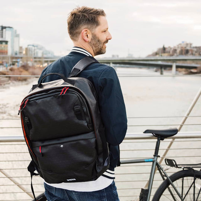 Two Wheel Gear - Alpha Pannier Backpack - On Man