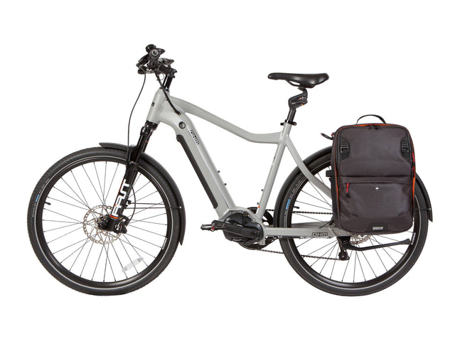 Two Wheel Gear - Alpha Pannier Backpack - On EBike Rack