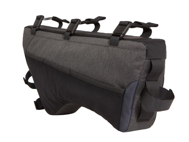 Two Wheel Gear - Bicycle Frame Bag - Large - Graphite - 6 L - Side Bike - Mesh Side