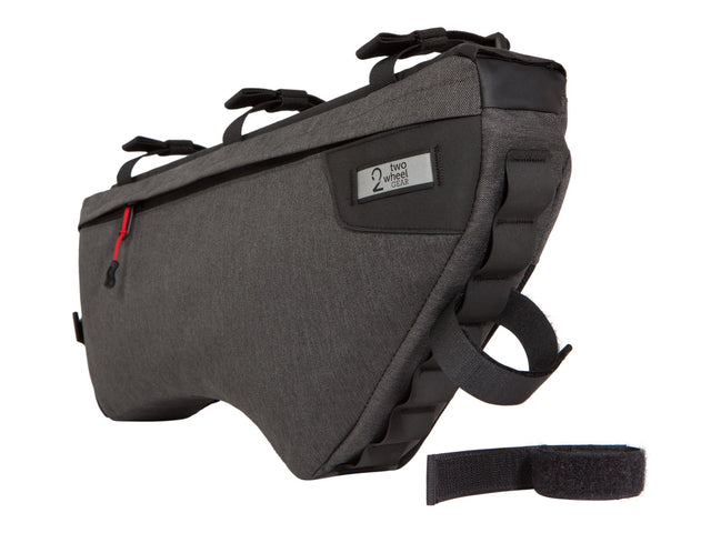 Two Wheel Gear - Bicycle Frame Bag - Large - Graphite - 6 L - Front
