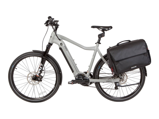 Two Wheel Gear - Magnate Pannier Messenger Backpack - Black Bike Bag - Ebike