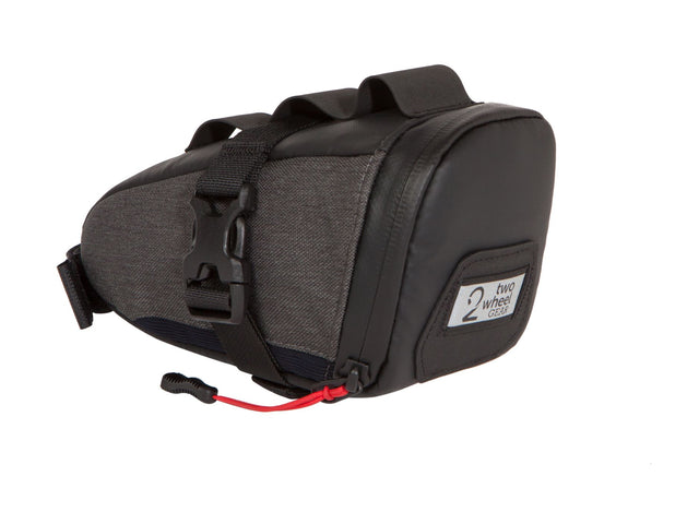 Two Wheel Gear - Commute Seat Pack Small - Bicycle bag - Graphite - back