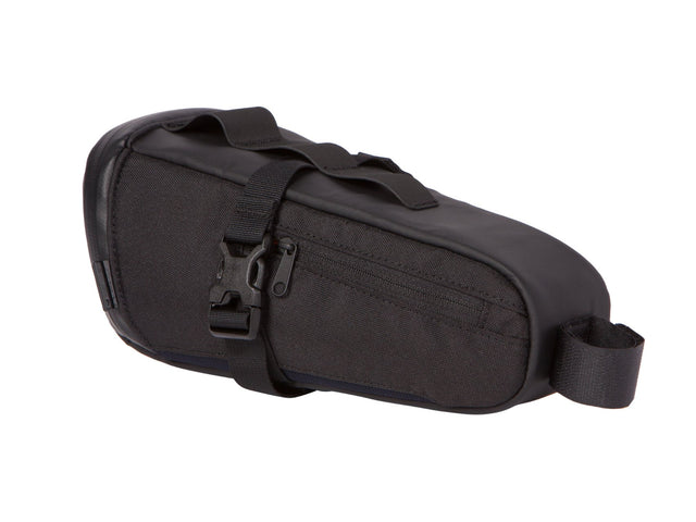 Two Wheel Gear - Bike Commute Seat Pack - Black - Side Zipper (4380826566726)