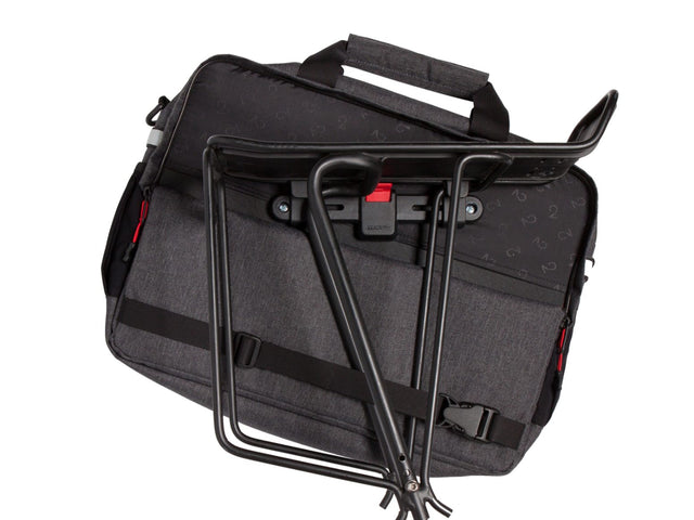 Two Wheel Gear - Pannier Laptop Messenger - Graphite Grey - KLICKfix Kompakt Rail (4382971035718)