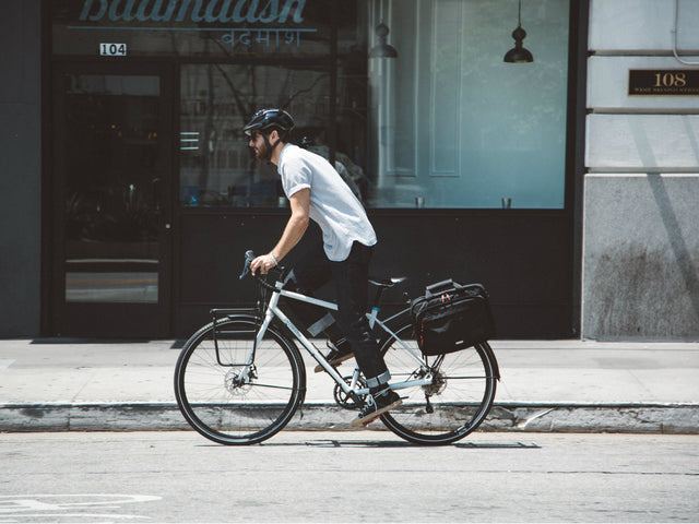 Canvas - Bike Bags - Pannier Briefcase Convertible (2018) - Bicycle Laptop Messenger (600723062819)