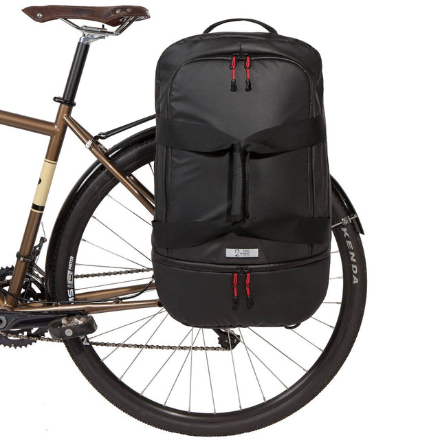 Two Wheel Gear - Pannier Duffel - Black - Bike Bag - Bike