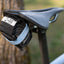 Two Wheel Gear - Tack Strap Tool Wrap - Black Bicycle Accessory Strap System - Under Saddle with Gear