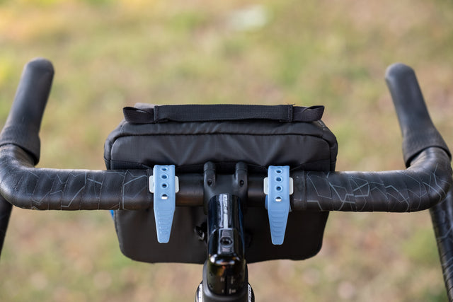 Two Wheel Gear - Handlebar Bag - Black - mounting straps back