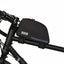 Two Wheel Gear - Bicycle Top Tube Bag - Black - On Bicycle