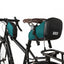 Two Wheel Gear - Bicycle Top Tube Bag - Tofino Blue - 2 Bags On Bicycle