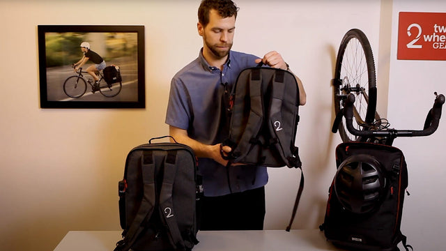 Two Wheel Gear - Pannier Backpack Demo
