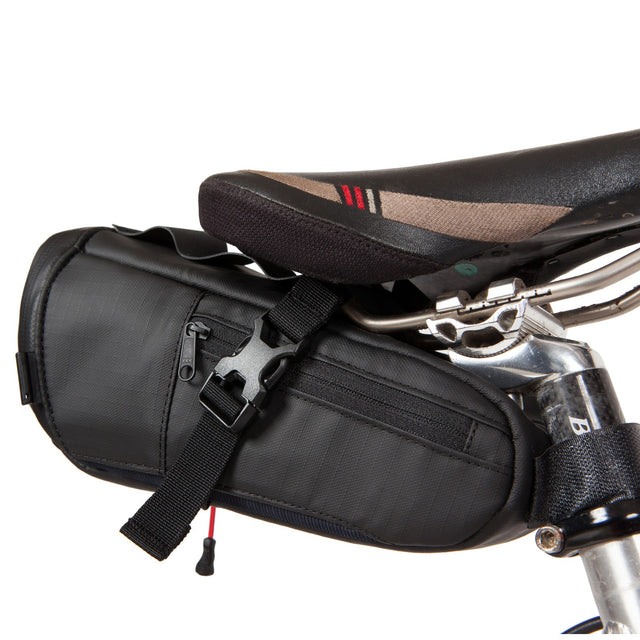 Two Wheel Gear - Bike Commute Seat Pack - Recycled black poly ripstop