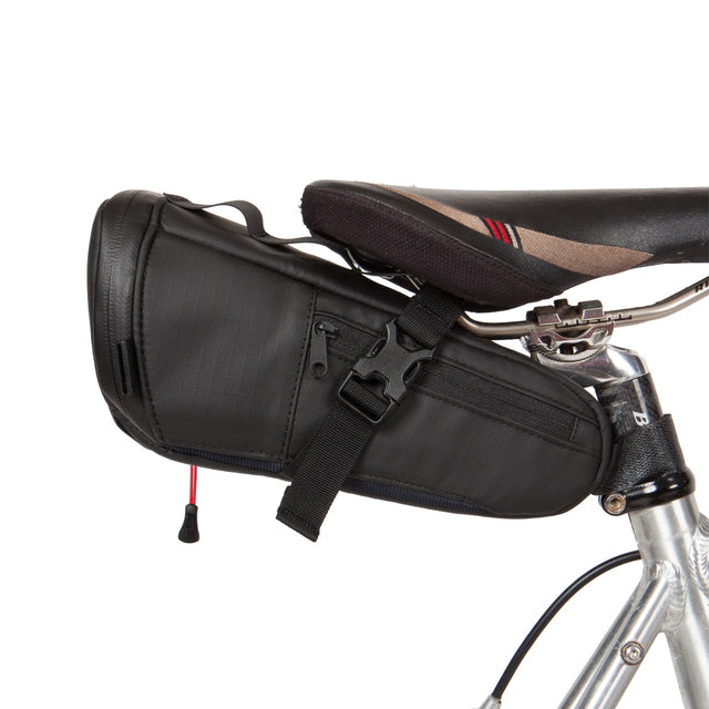 Two Wheel Gear - Bike Commute Seat Pack - Recycled black poly ripstop
