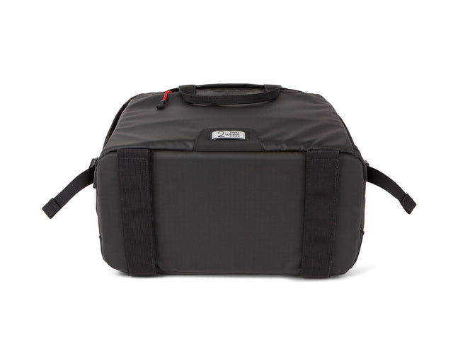 Two Wheel Gear - Dayliner Box Bag - Bicycle Trunk - Black - Recycled Fabric = Straps