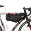 Two Wheel Gear - Bike Frame Bag - Black Recycled Fabric - Wet