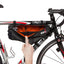 Two Wheel Gear - Bike Frame Bag - Black Recycled Fabric - Open