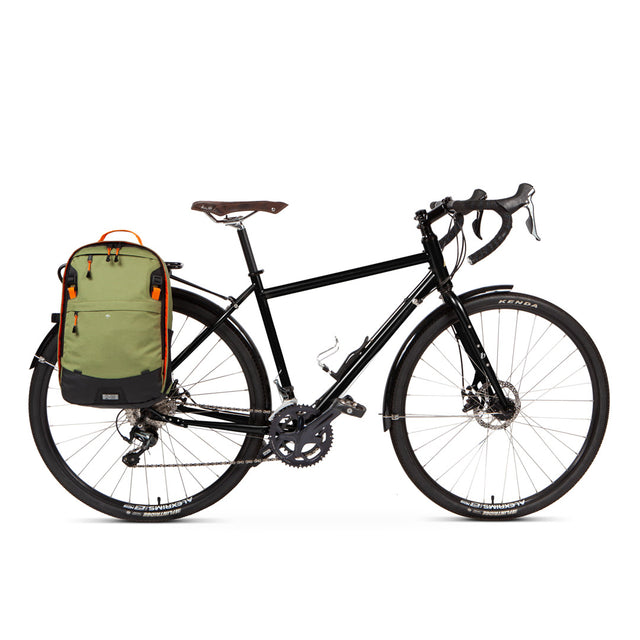 Two Wheel Gear - Pannier Backpack LITE - Olive Recycled - Bike Bag
