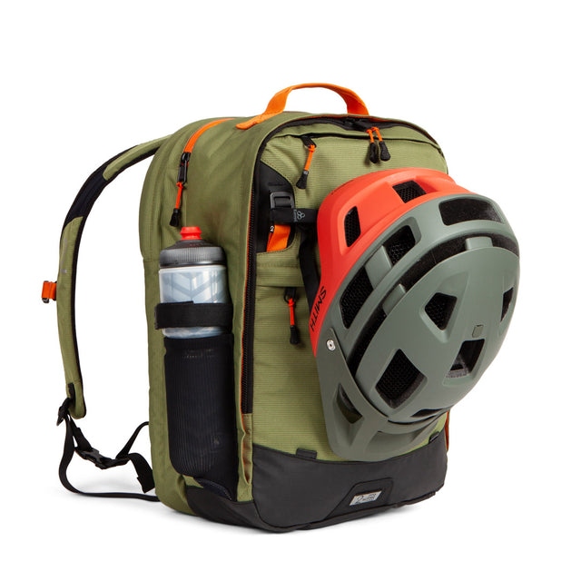 Two Wheel Gear Pannier Backpack Convertible PLUS 30L - Olive Recycled