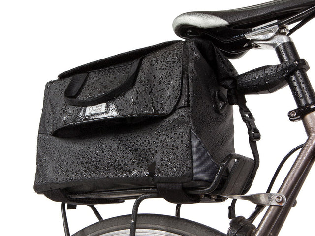 Two Wheel Gear - Dayliner Box Bag - Bicycle Trunk - Black - Recycled Fabric