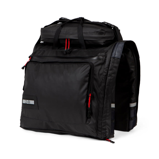 Two Wheel Gear - Classic 3.0 Garment Pannier - Black Ripstop Recycled - Bike Suit Bag