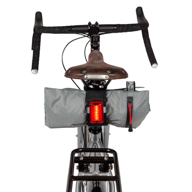Two Wheel Gear - Tack Strap Tool Wrap - Black Bicycle Accessory Strap System - Under Saddle with Gear