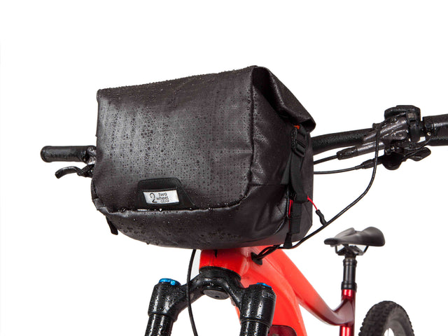 Two Wheel Gear - Alpha Handlebar Bag SMART - Black - Recycled Bike Bag