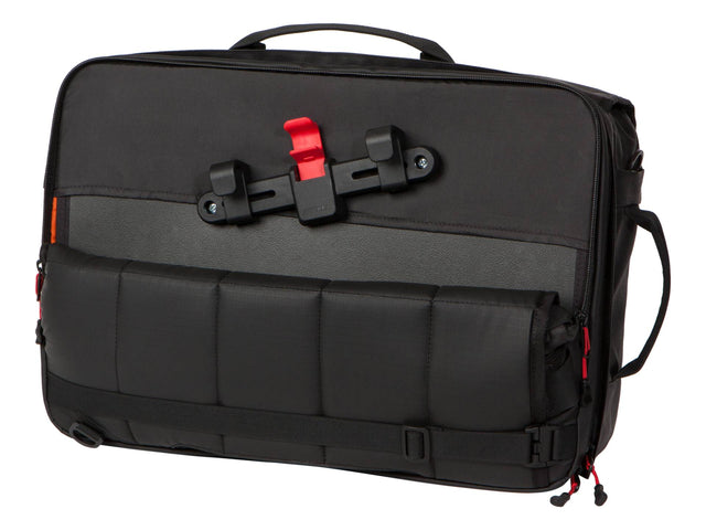 Two Wheel Gear - Magnate Pannier Messenger Backpack - Black Bike Bag - Klickfix