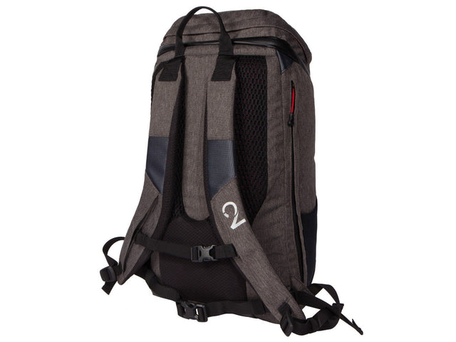 Two Wheel Gear - Commute Bike Backpack - With Modular Attachment System - Graphite Grey - Back Straps (4380809396294)