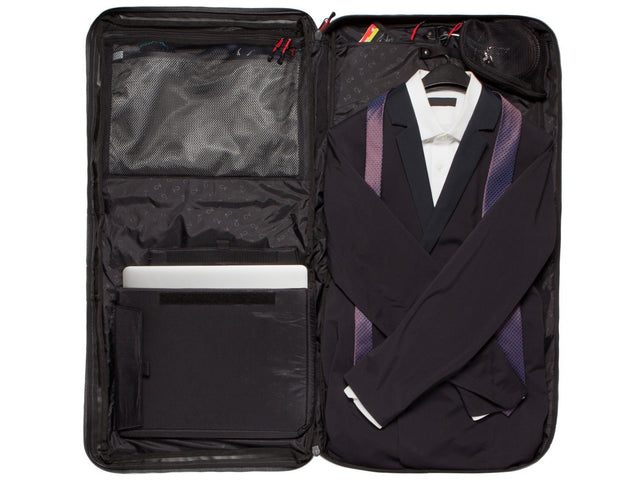 Two Wheel Gear - Classic 3.0 Garment Pannier - Graphite Grey - Bike Suit Bag - Packed (4382346412102)