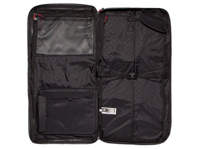 Two Wheel Gear - Classic 3.0 Garment Pannier - Graphite Grey - Bike Suit Bag - Open (4382346412102)