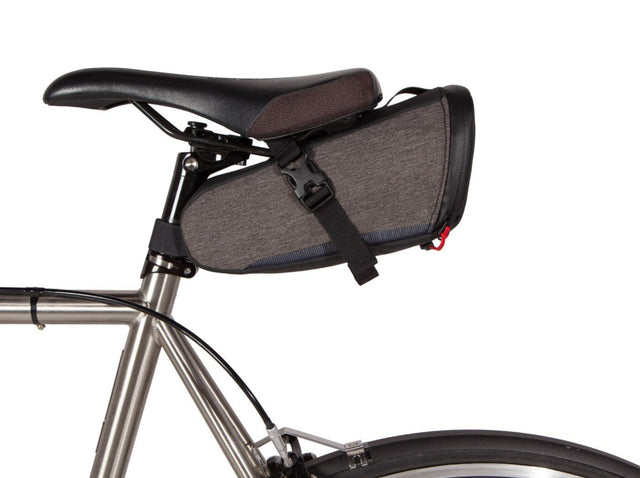 Two Wheel Gear - Commute Seat Pack - Graphite Grey - On Bike Saddle Bag (4380826566726)