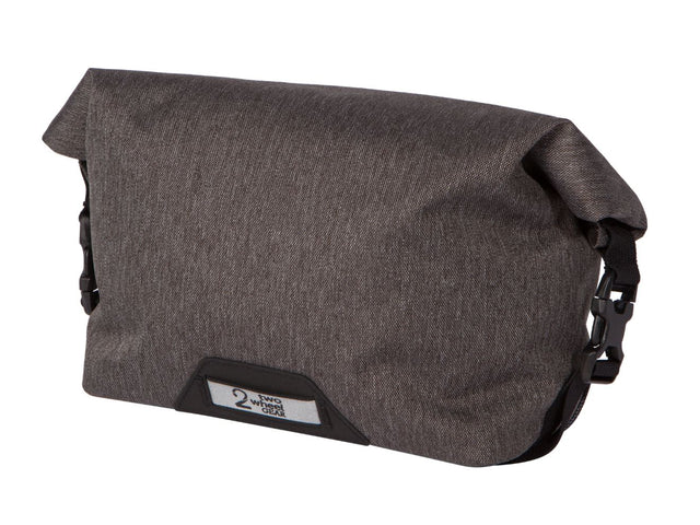 Two Wheel Gear - Dayliner Mini Handlebar Bag - Graphite Grey - Rolled Up (4382909104198)