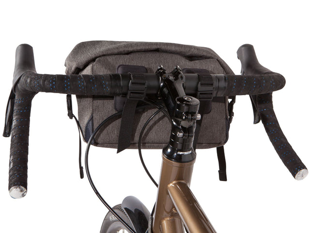 Two Wheel Gear - Dayliner Mini Handlebar Bag - Graphite Grey - on Bike Back (4382909104198)