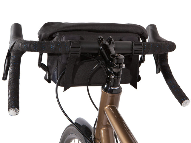 Two Wheel Gear - Dayliner Mini Handlebar Bag - Black -Handlebar mounts on bike (4382909104198)
