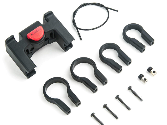 Black, Graphite - Two Wheel Gear - Mini Messenger Handlebar Bag - Adapter (1500464185379)