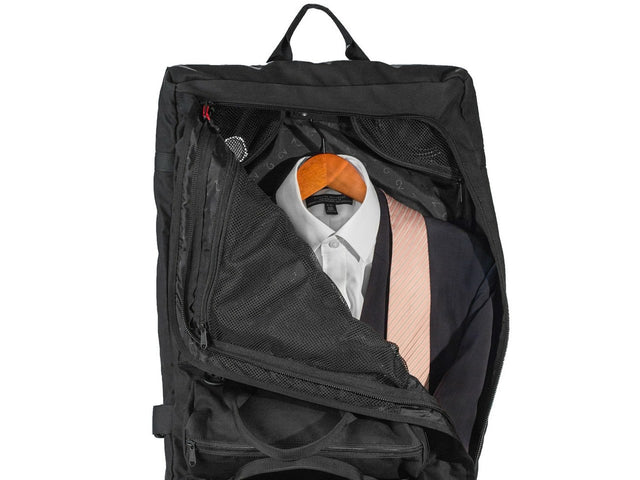 Bags - Executive 2.0 Garment Pannier - Black Waxed Canvas (6528871745)