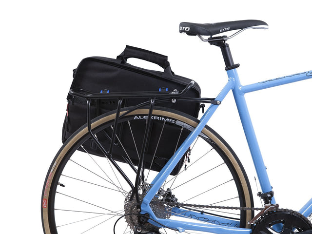 Black - Bike Bags - Pannier Briefcase Convertible (2018) - Laptop Messenger (600723062819)